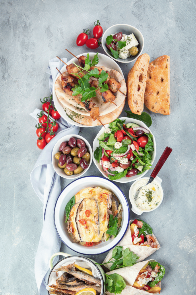 Griechische Gerichte - Restaurant Akropolis Bürgel